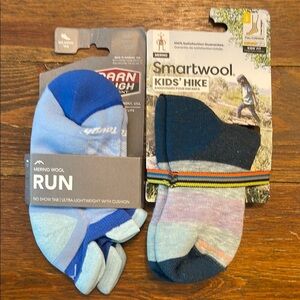 Smart Wool & Darn Tough | Sock Bundle x2 | Small (4.5-7) / Kids L (3-6)